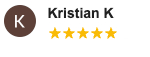 Kristian K - 5 Star Review